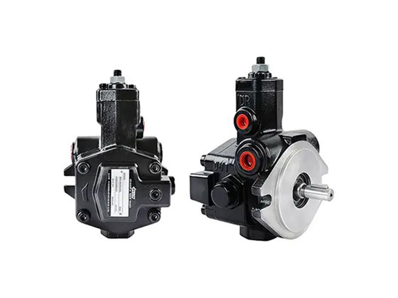 Variable capacity vane oil pump & gear oil pump