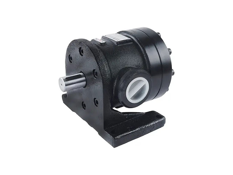 Fixed capacity vane oil pump & gear oil pump