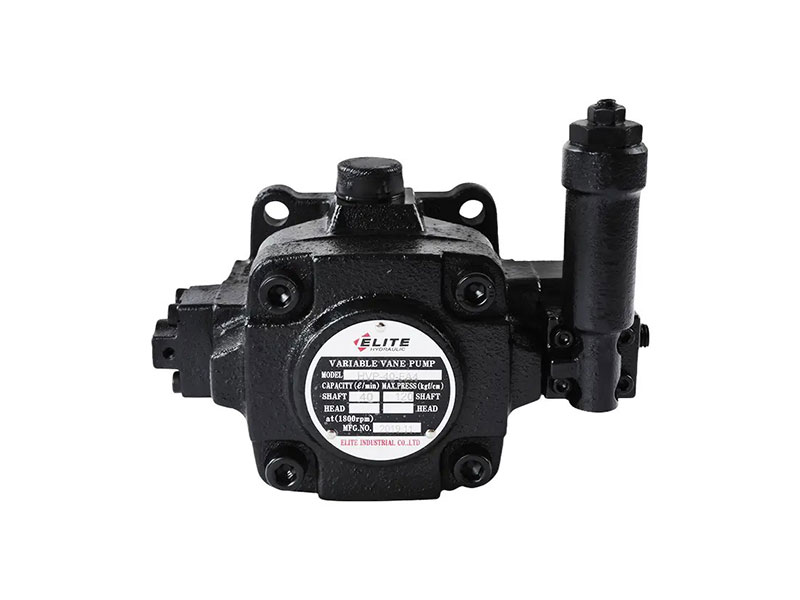 Medium pressure variable capacity vane oil pump