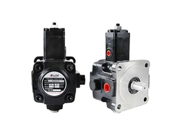 Variable capacity vane oil pump & gear oil pump