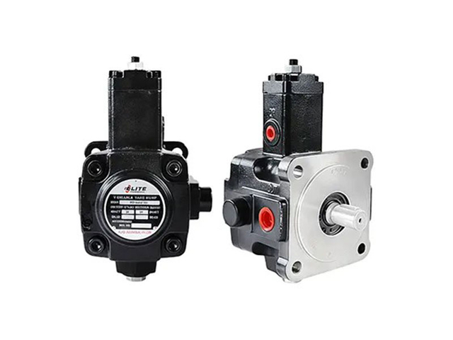 Variable capacity vane oil pump & gear oil pump