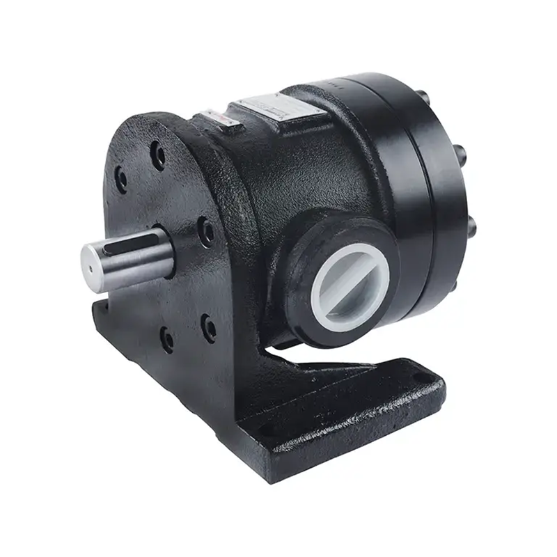 Fixed capacity vane oil pump & gear oil pump