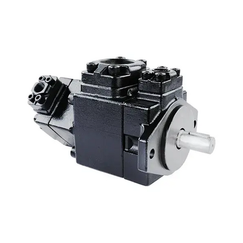 High pressure fixed capacity double vane oil pump