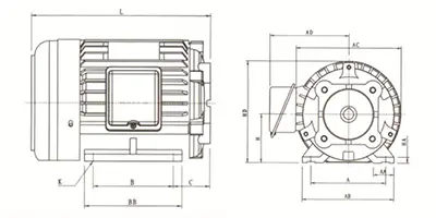 HSW series horizontal hydraulic special motor