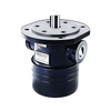 High and low pressure fixed capacity vane oil pump