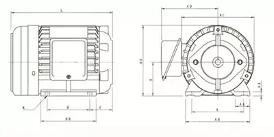 Horizontal hydraulic special motor HSW