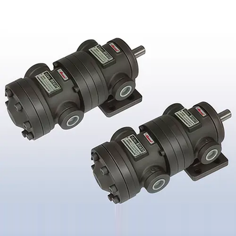 Duplex fixed capacity vane oil pump